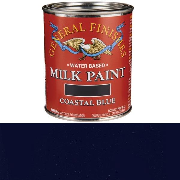 Milk Paint - Water Based - Color:Coastal Blue - Size:1 Pint